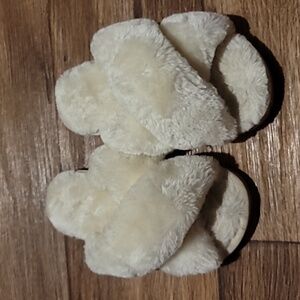 Furry Slippers Kids Size 12.5